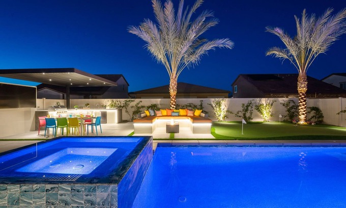 Coachella House | Eclectic Paradise w/Pool & Spa! Close to Festivals