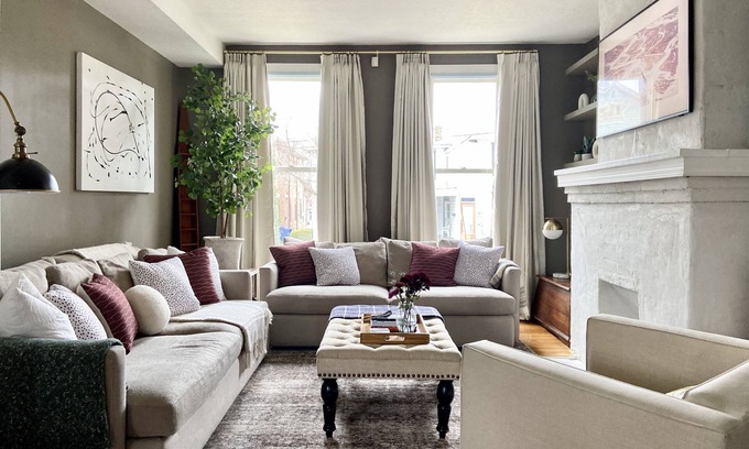 Italian Village House | Eclectic Short North Home - Free Parking, Private Backyard, Walk to All