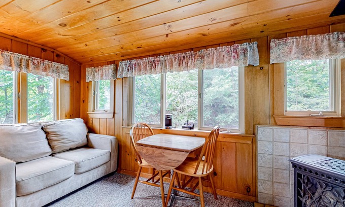 Lincoln Cabin | Eclectic Studio Cabin w/Kitchenette, Free WiFi, Riverfront Location & More