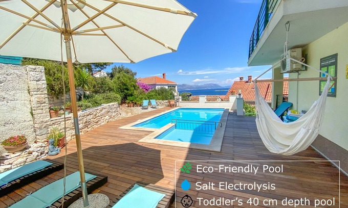 Lumbarda Apartment | Eco apartments Sunshine - Dance Lovers for 4