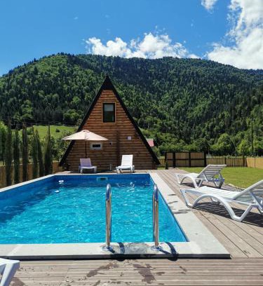 Likani House | Eco cottage in Borjomi with pool 1