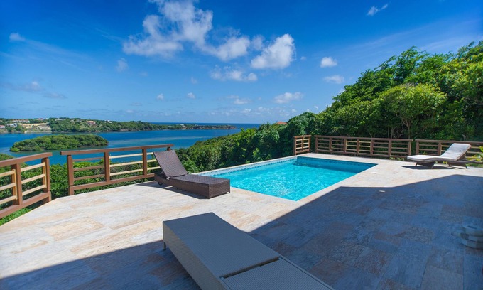 Arawak Hill Villa | Egmont View, Stunning Four bedroom villa In Quiet Private Location