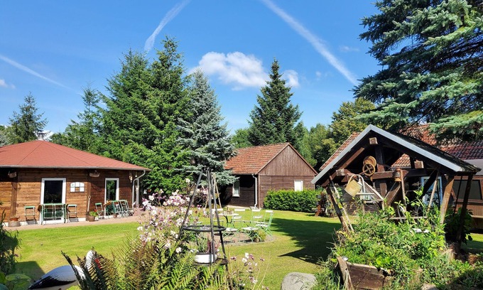 Dabel House | Eingezäuntes Ferienhaus am See , Familien mit Hund in Mecklenburger Seenplatte
