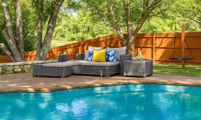 Granbury House | Elegant 5BR w/Private Pool, Dock and Game Room