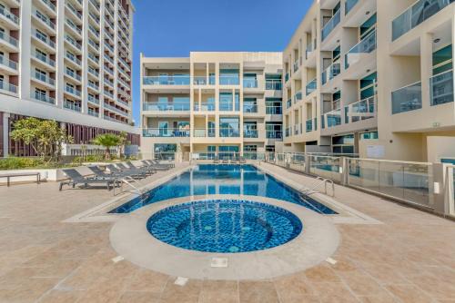 Al Barsha Apartment | Elegant & Bright 1BDR Apartment in Samana Greens in Arjan