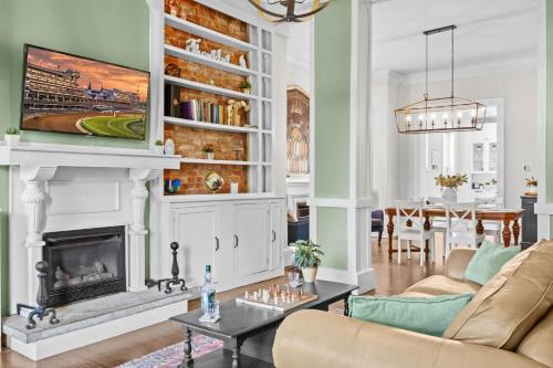Old Louisville House | Elegant Manor w Private Yard & Modern Amenities