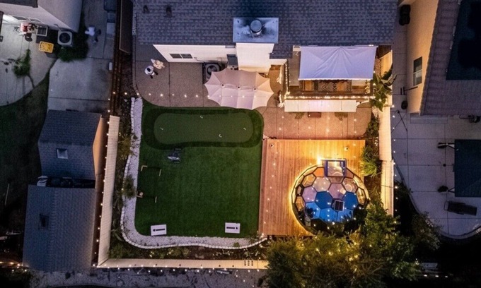 Southwestern Sacramento House | Elegant Retreat Sleep 10 Boho Dome Lounge Hot Tub Games Golf Serene Getaway