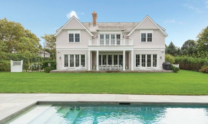 Southampton House | Elegant Southampton Retreat with Pool, Pool House, and Resort-Style Outdoor.