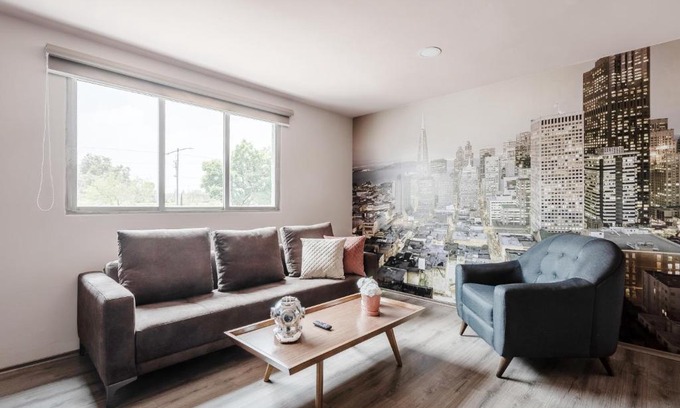 Naucalpan Apartment | Encantador Departamento De 2 Recamaras En Satelite-echegaray Con Estacionamiento