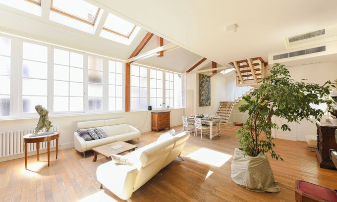 Montmartre Apartment | Enchanting 4-bedroom duplex with AC in Paris - Montmartre-ART
