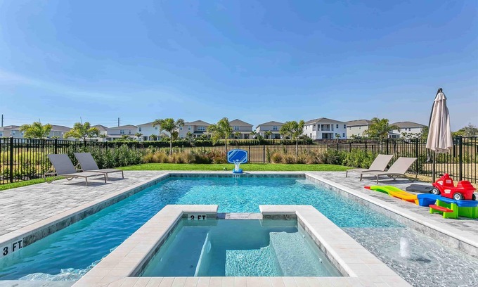 West Kissimmee Villa | Encore Resort Luxury Villa Private Pool, Theater, Game Room & Themed Bedrooms