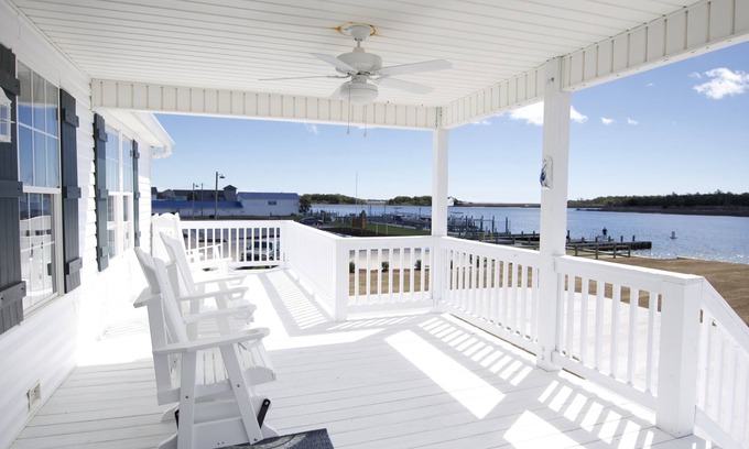 Cedar Point House | Enjoy a 3-bedroom waterfront vacation home just 10 minutes from Emerald Isle