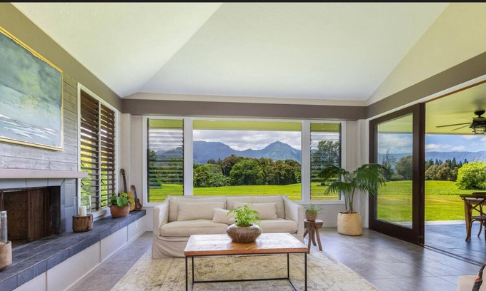 Princeville House | Enjoy a Perfect Mauka View in Princeville