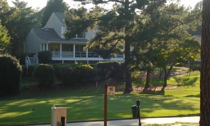 Pinehurst House | Enjoy Panoramic Views of Pinehurst at the golf-front Three Green Retreat!