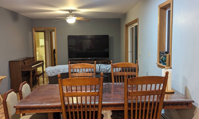 Hermantown House | Entire 4-bedroom house: Winter Escape: Snowmobile, Ski & More in the North