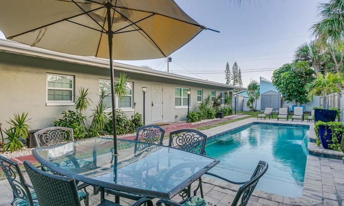 Port Canaveral Villa | Entire Villa - Sleeps 16 Heated Pool East of A1A