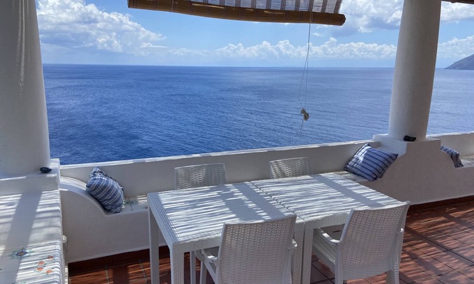 Lipari House | Eolian House Sole - Unique sunrise