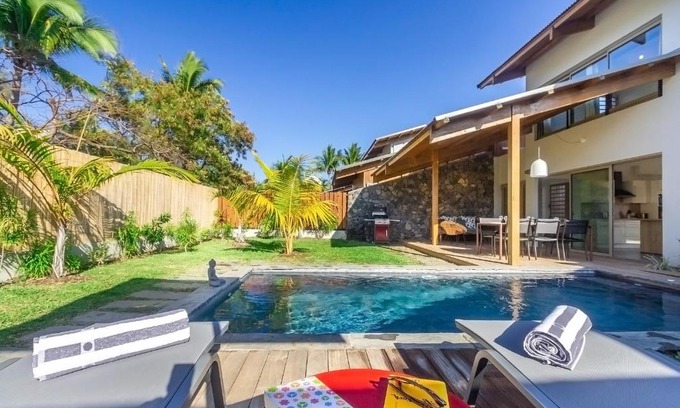 St Gilles-les-Bains Villa | Escale Chic ! Villa de charme au cœur du village balnéaire de Saint-Gilles