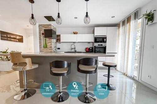 Pasteur Apartment | Escapade à Nice - T2 lumineux avec balcon & clim