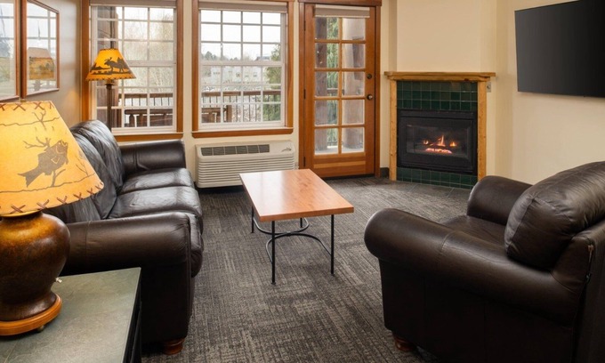 Vancouver House | Escape to Our Rustic Hotel w/Private Fireplace, Balcony and Jacuzzi
