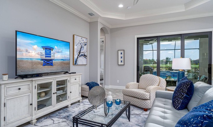 Naples House | 🌟Esplanade Golf & Country Club, 5-Star, Pool, Spa, Golf, Pickleball,Tennis