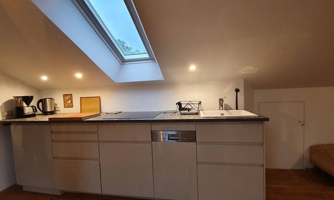 Bad Reichenhall Apartment | Eva's attic apartment cozy and spacious- 3 persons, 40sqm