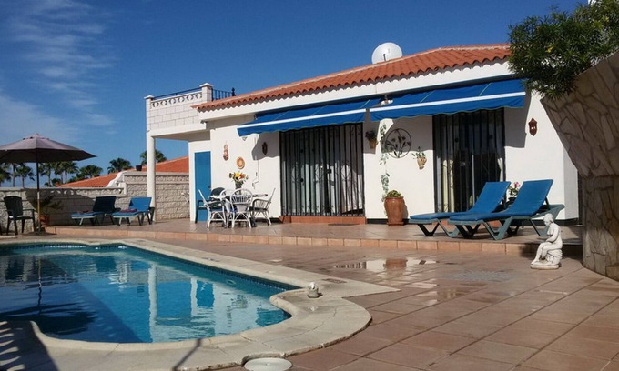 Callao Salvaje Villa | Excellent Azul Villa with Sea View, Private Pool, Terrace and Wi-Fi