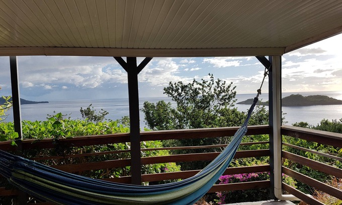 Malendure Cottage | Exceptional 180 ° view of the Caribbean Sea