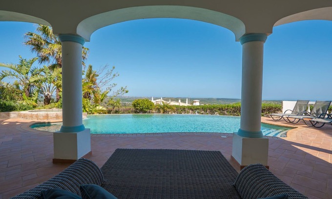 Budens Villa | Exceptional 4 Bedroom Villa with Stunning Views and Heated Swimming Pool