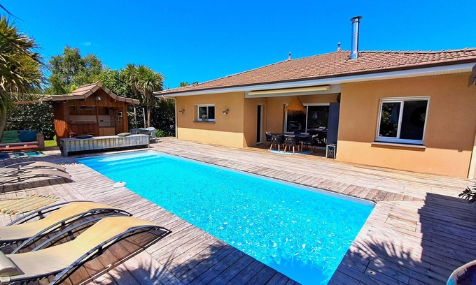 Lege-Cap-Ferret Villa | EXCEPTIONAL, PEACEFUL VILLA WITH HEATED POOL IN LÈGE CAP-FERRET