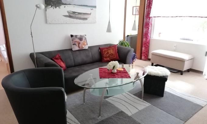 Altenau Apartment | Exclusive, fully equipped 3 room apartment, ground floor, 5 pers., garage, sledges