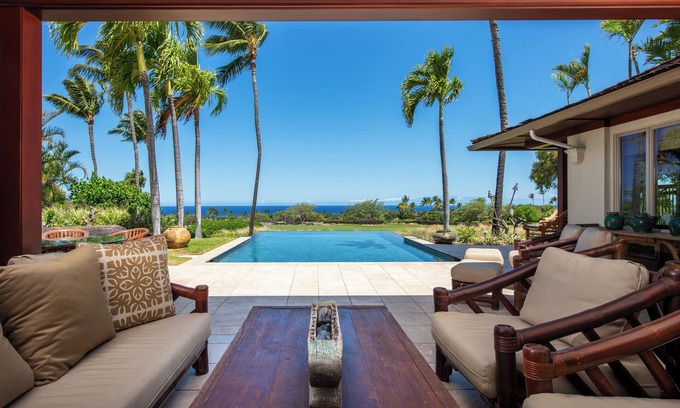 Kaupulehu House | Exclusive Home at Hualalai | Heated Pool | Hot Tub | Ocean Views | Cottage