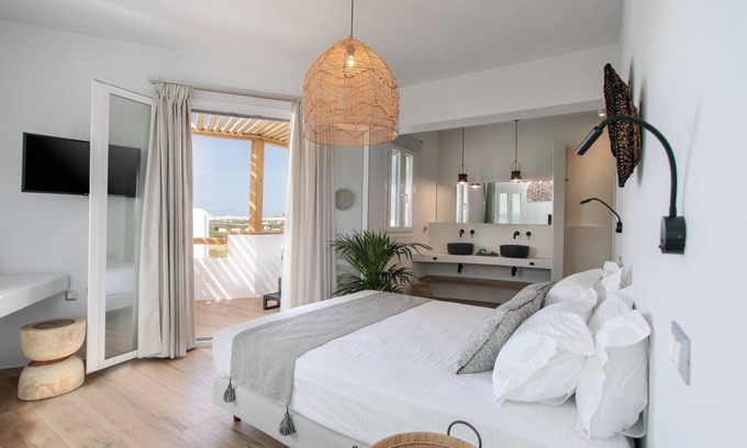 Agia Anna Villa | Exclusive Villa Sea Views Naxos Ag. Anna Beach ⛱