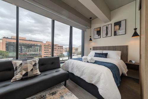 Calle 100 Apartment | Executive Loft in Chicó Norte, Modern & Central