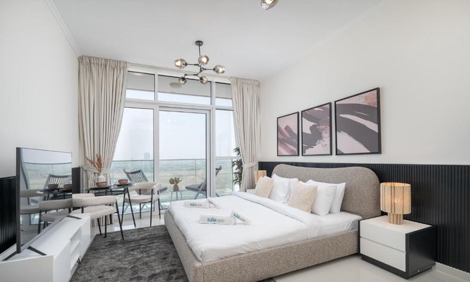 Dubai Apartment | Executive Studio in Damac Hills by Suiteable
