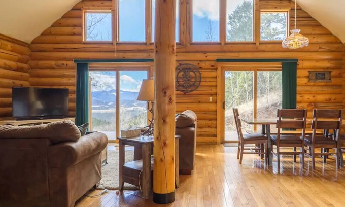 Black Hawk Cabin | Experience Colorado! Beautiful Log Cabin Surrounded By Pines And Aspens