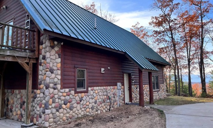 Vienna Township House | Explore Michigan's Elk Country At This Cabin Retreat-Outdoor Enthusiast Dream