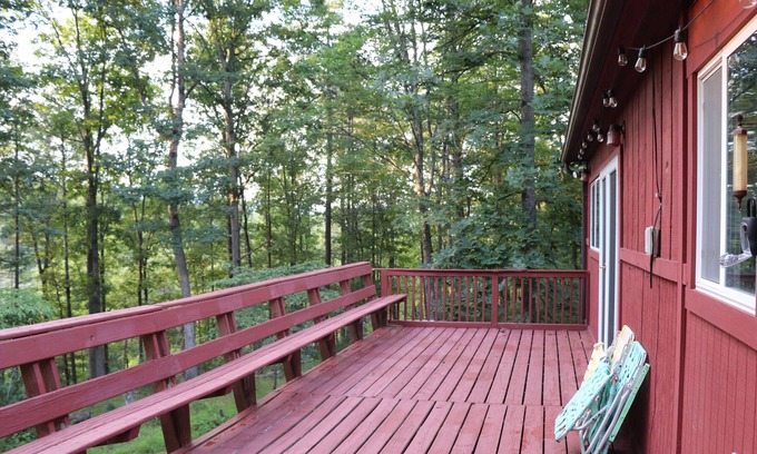 Broadway Cabin | Extensive book libary and place to disconnect!