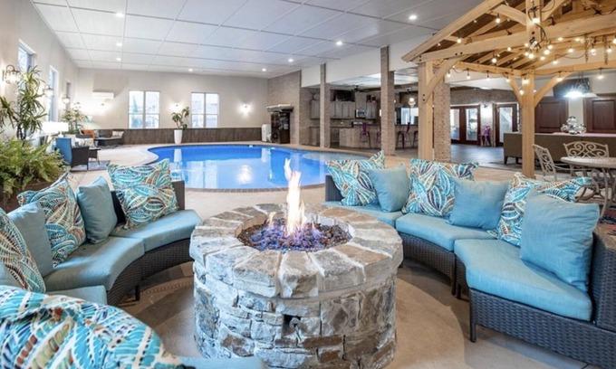 Central Oklahoma City House | Extravagant Heated Indoor pool w/3 beds, 3 baths! n