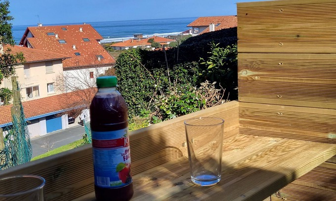 Anglet Apartment | F3 apartment, exotic garden, walking distance to beach, 3-star rating