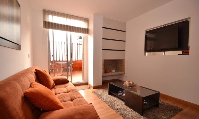 Usaquen Apartment | FABIANA - 1 Br. Executive Apartment with private terrace