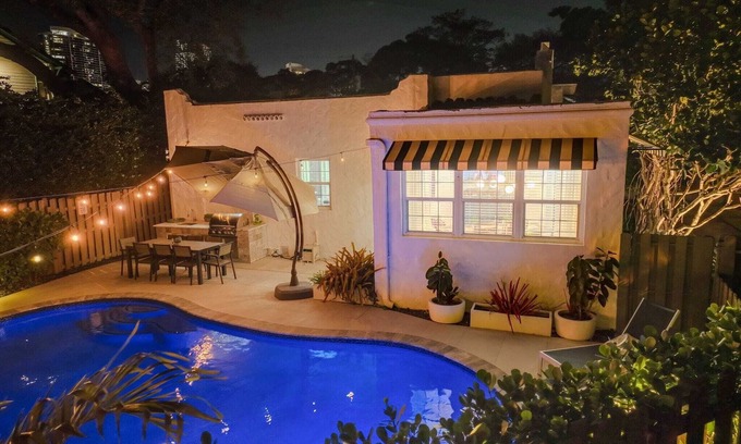 Downtown Fort Lauderdale House | Fabulous Rio Vista Heated Pool Home Near the Las Olas District and the Beaches!