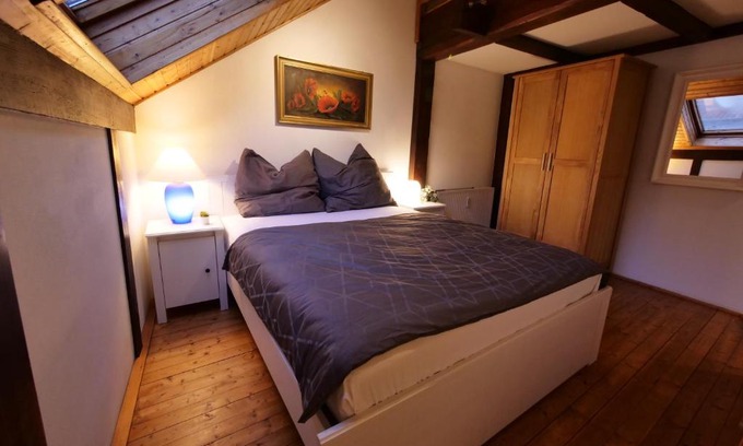 Alt-Knielingen House | Fachwerkhaus in ruhiger Altstadt by Rabe - eigene Terrasse, Smart-TV, Netflix