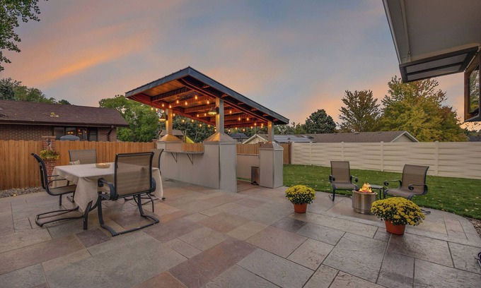 Greeley House | Fall Vibes: Fire Pit, Football & Fresh Air in Spacious Updated Mid-Mod Home