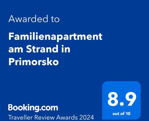 Primorsko Apartment | Familienapartment am Strand in Primorsko