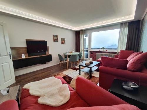 Sankt Urban Apartment | Familienapartment mit Pool, Spa und Panoramablick