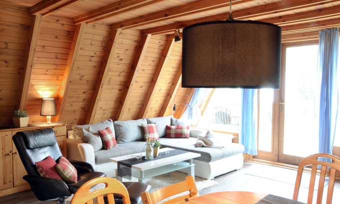 Zinnowitz Cabin | Familienfinnhütte Nr.8 - Zinnowitz, Finnhütte am Ostseestrand