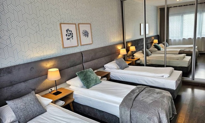 Wola Apartment | Family Apartment with 3 BR up to 10-12 guests
