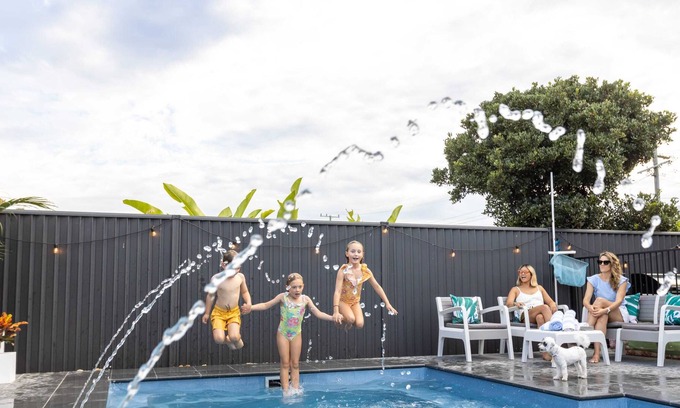 Golden Beach House | Family-friendly, Heated Pool, Bring Your Pooch
