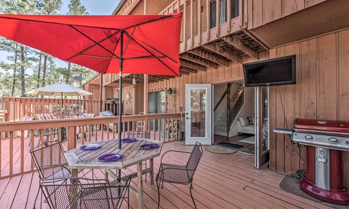Ruidoso Condo | Family-Friendly Ruidoso Escape: 2 Mi to Golf!